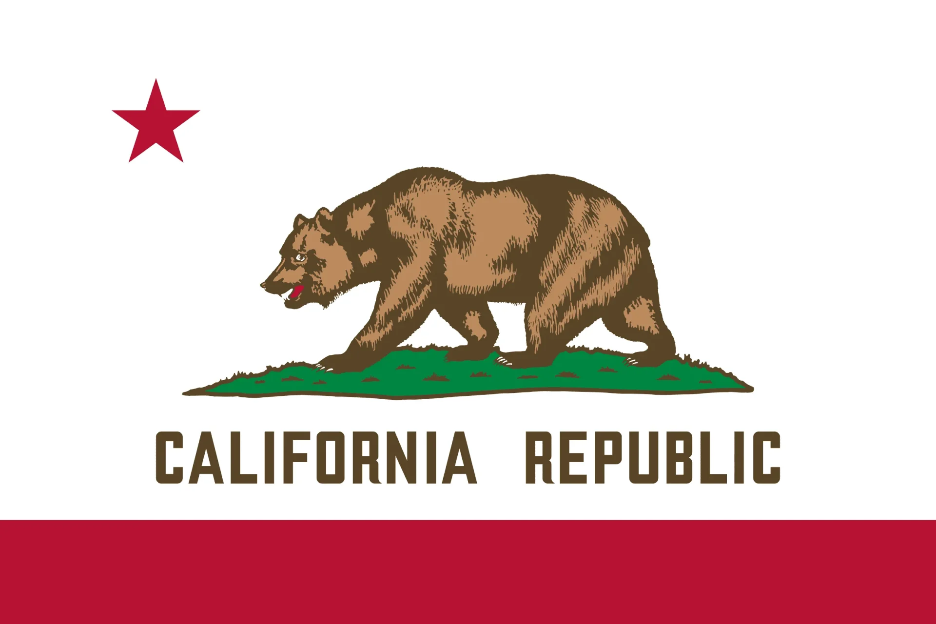 California State Flag - E-Bike Laws
